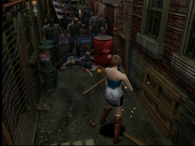 Скриншот Resident Evil 3: Nemesis (2005) PC